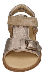 KOEL Barefoot Kinderschuhe Sandalen ODA - taupe