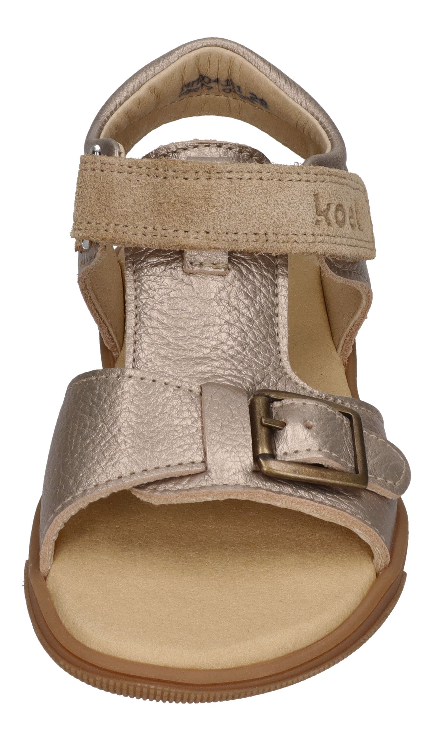 KOEL Barefoot Kinderschuhe Sandalen ODA - taupe