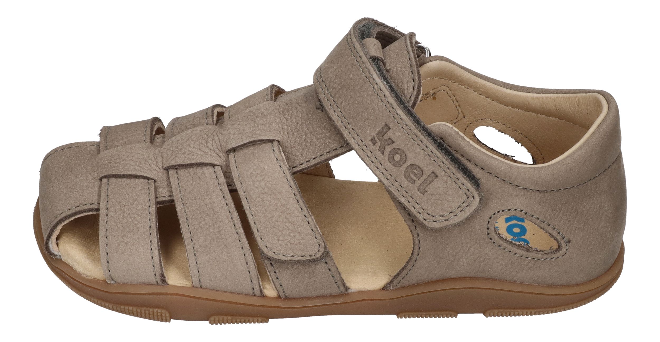 KOEL Barefoot Kinderschuhe Sandalen OLA - grey