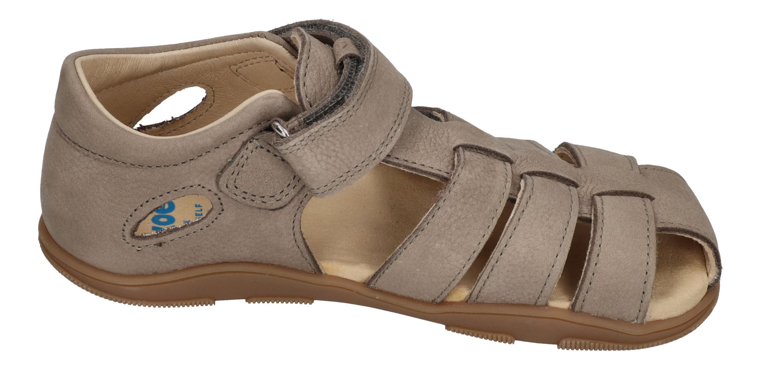 KOEL Barefoot Kinderschuhe Sandalen OLA - grey