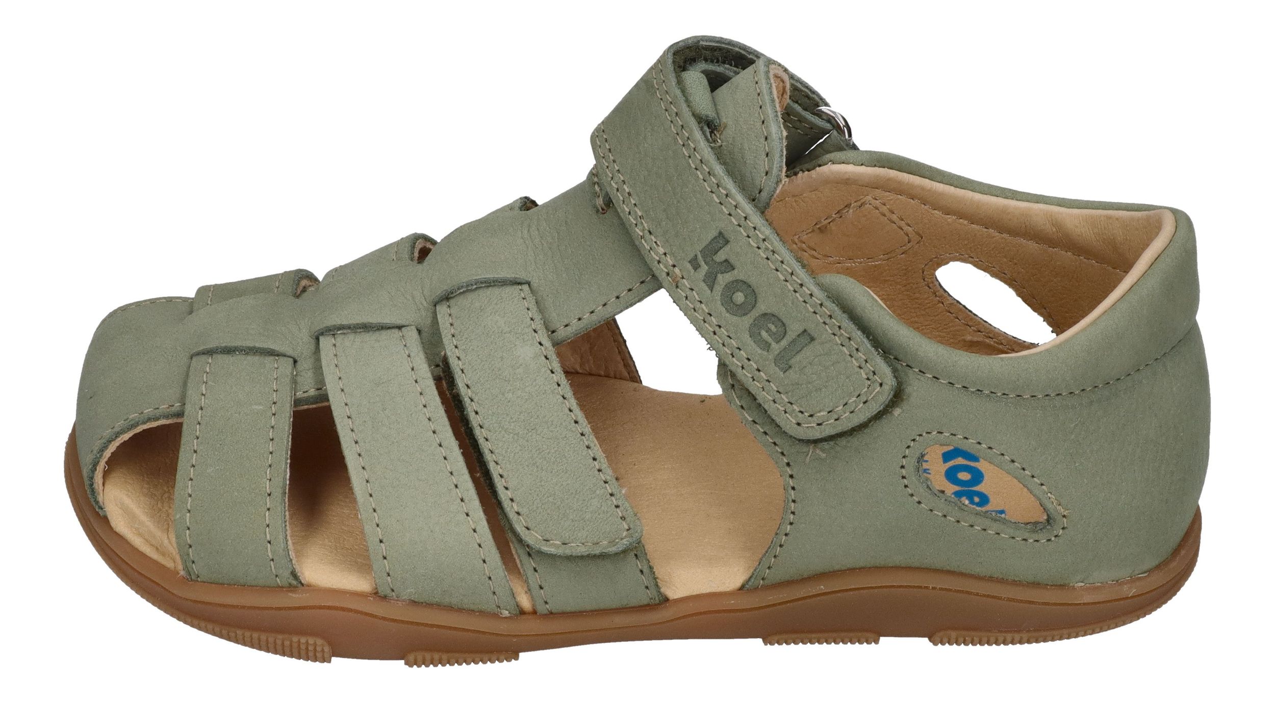 KOEL Barefoot Kinderschuhe Sandalen OLA - olive
