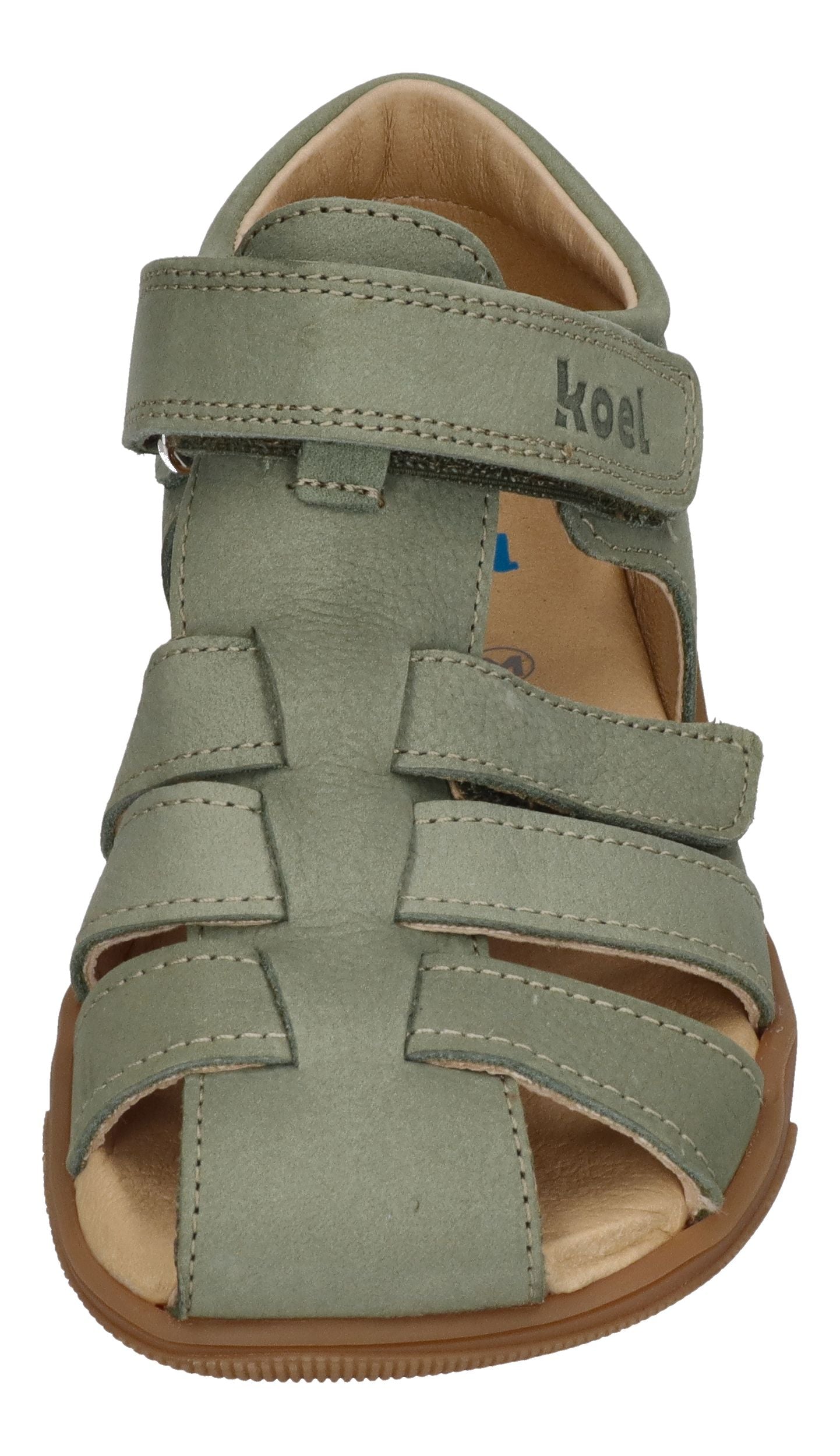 KOEL Barefoot Kinderschuhe Sandalen OLA - olive