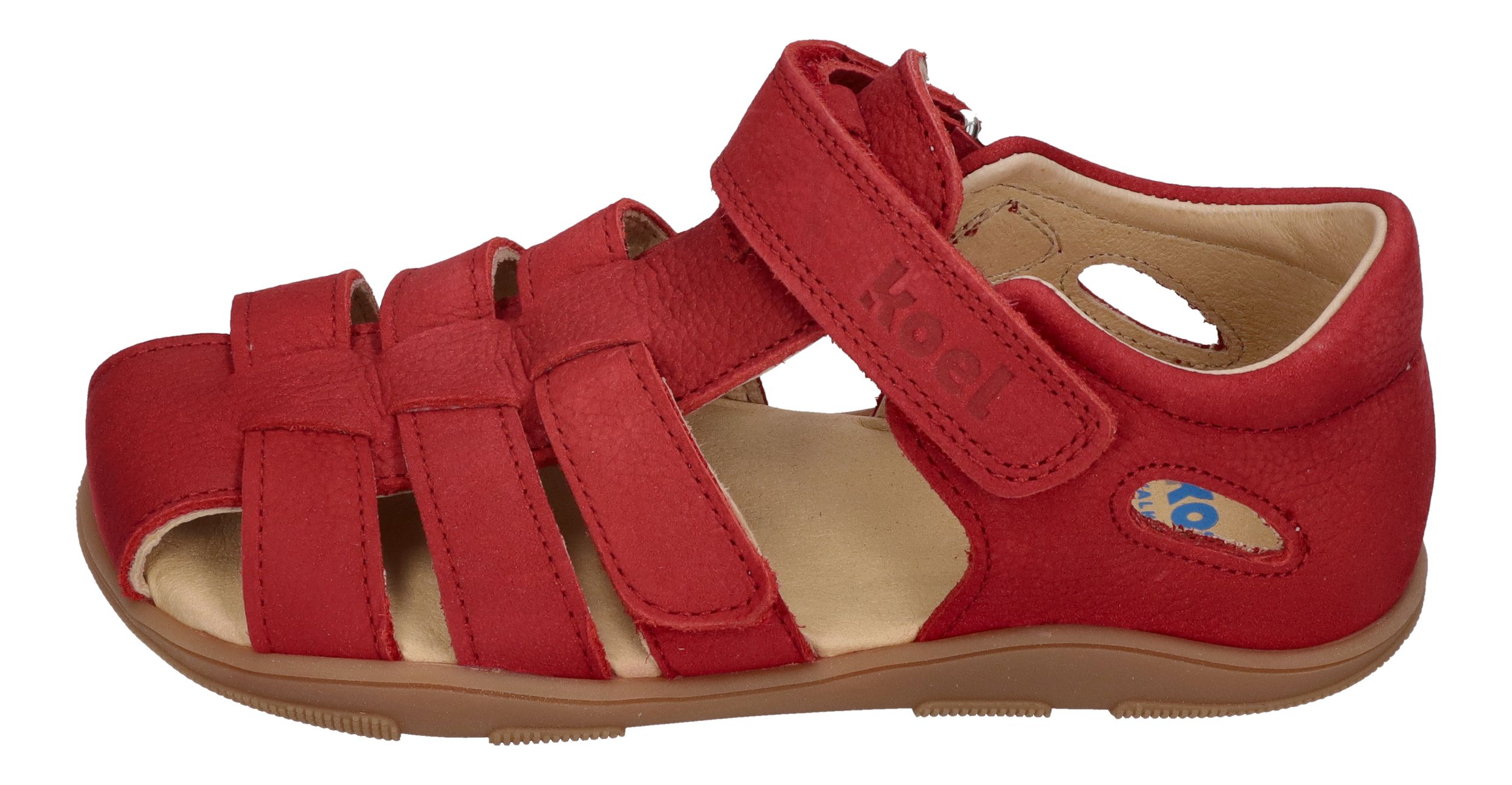 KOEL Barefoot Kinderschuhe Sandalen OLA - red