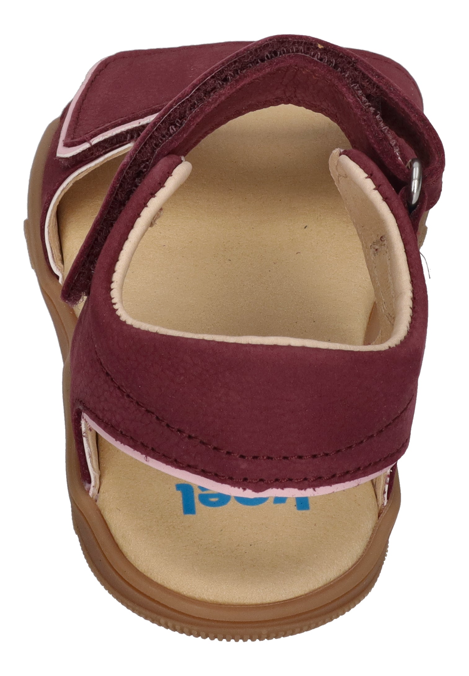 KOEL Barefoot Kinderschuhe Sandalen OZU - bordo