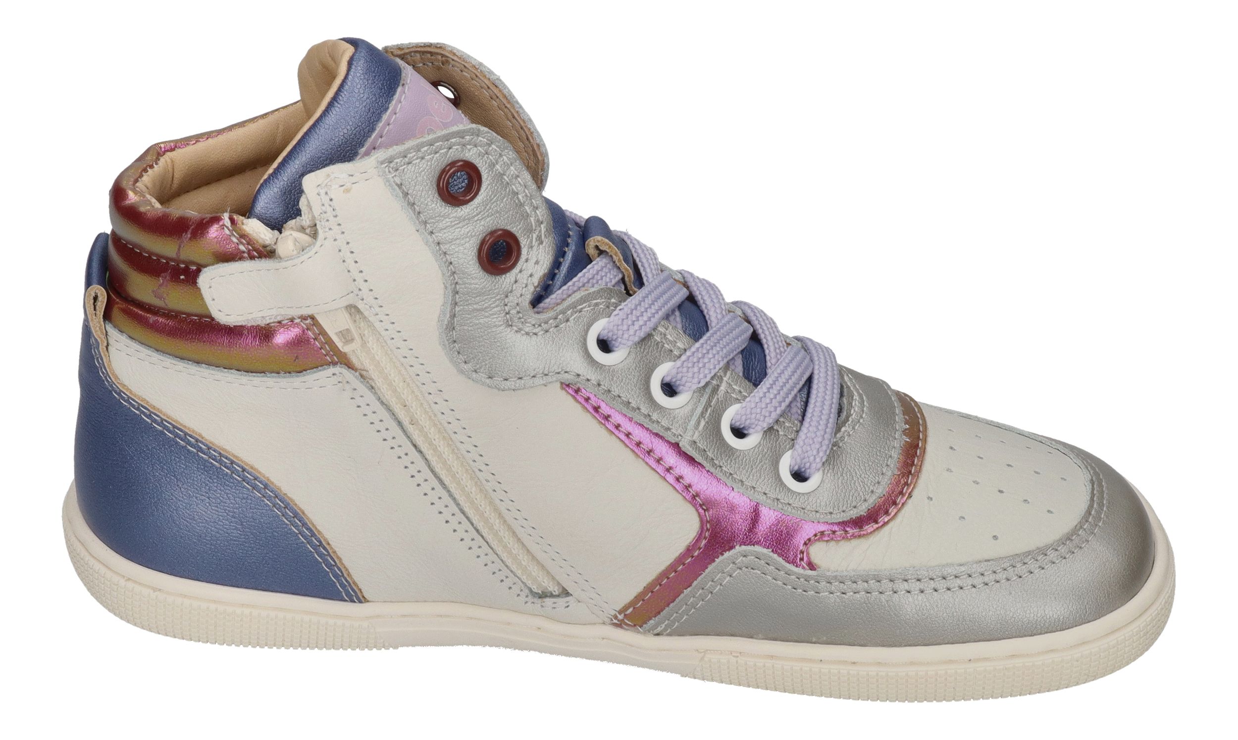 KOEL Barefoot Kinderschuhe - Sneakers DANISH MATALIC 900 silver