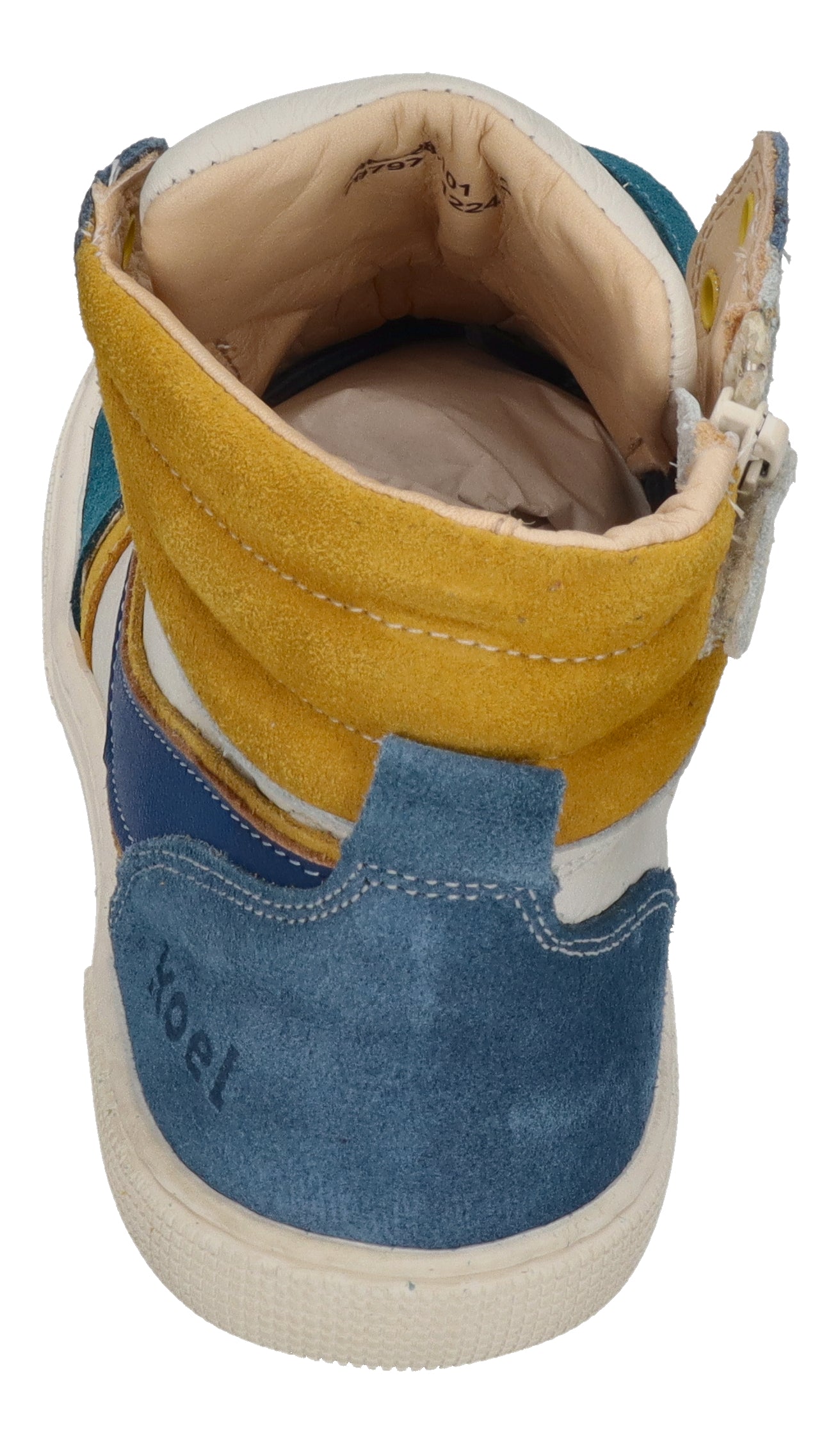 KOEL Barefoot Kinderschuhe - Sneakers DANISH NAPPA 101 yellow