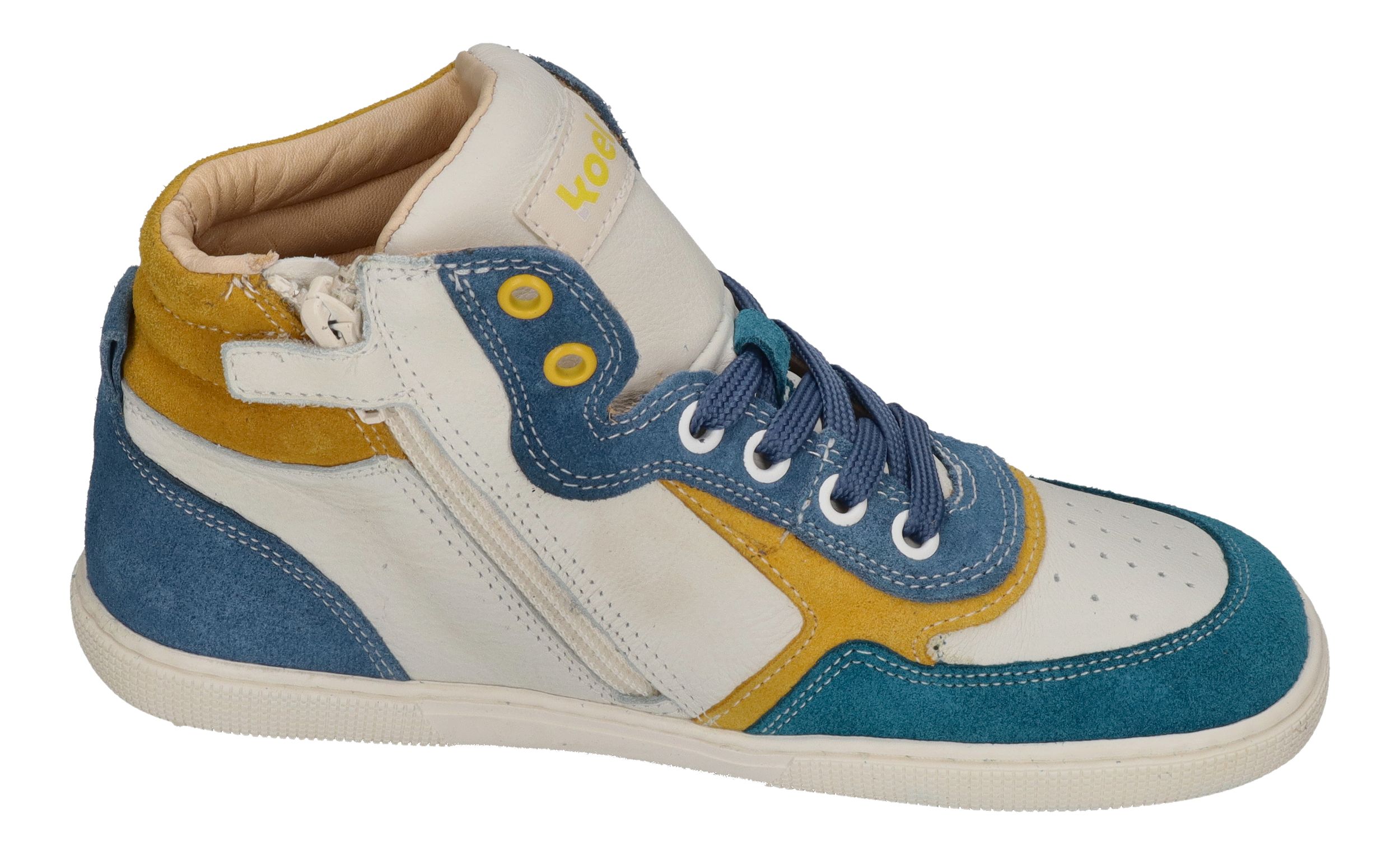 KOEL Barefoot Kinderschuhe - Sneakers DANISH NAPPA 101 yellow