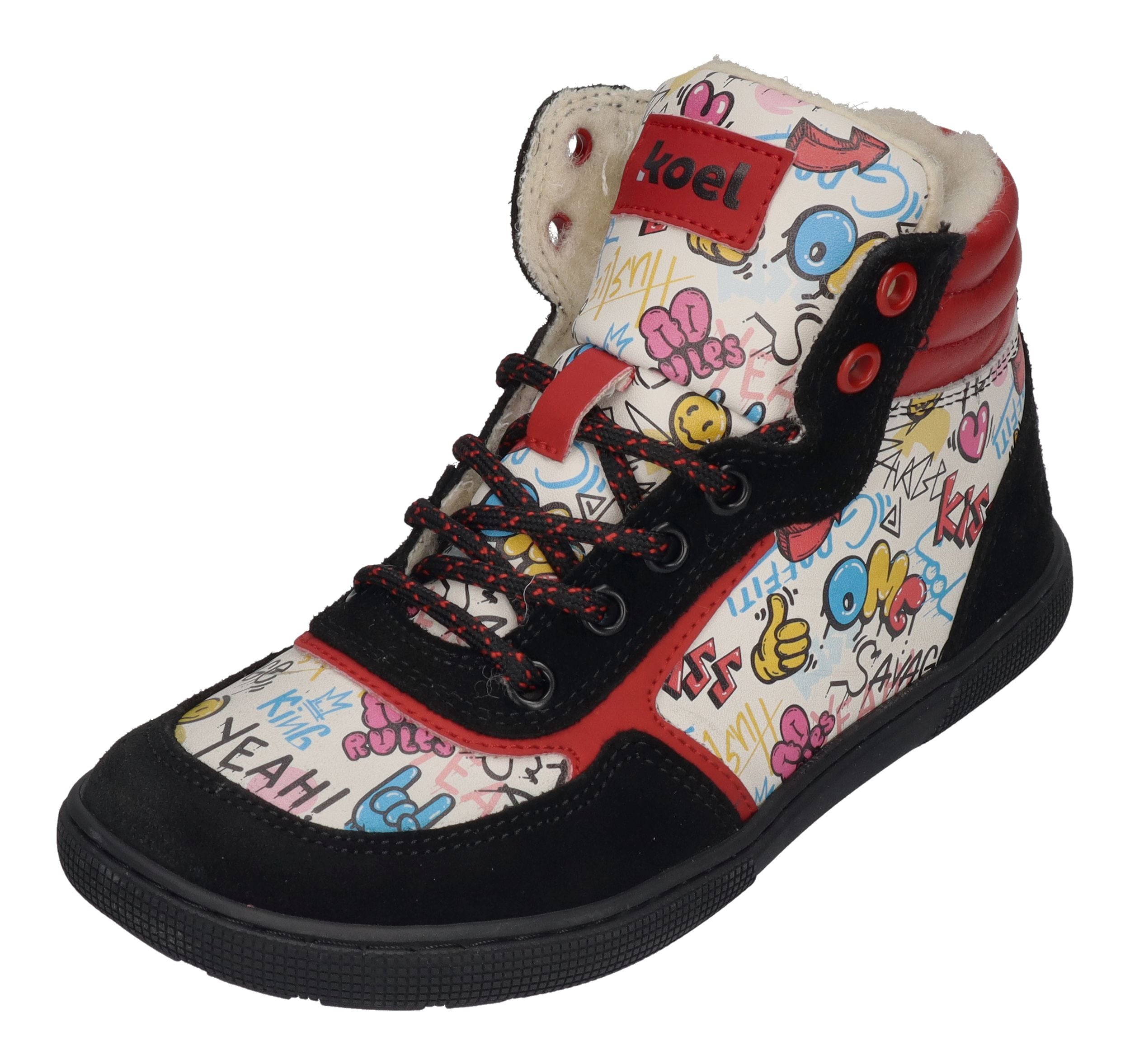KOEL Barefoot Teenager Sneakers DANISH NAPPA coral