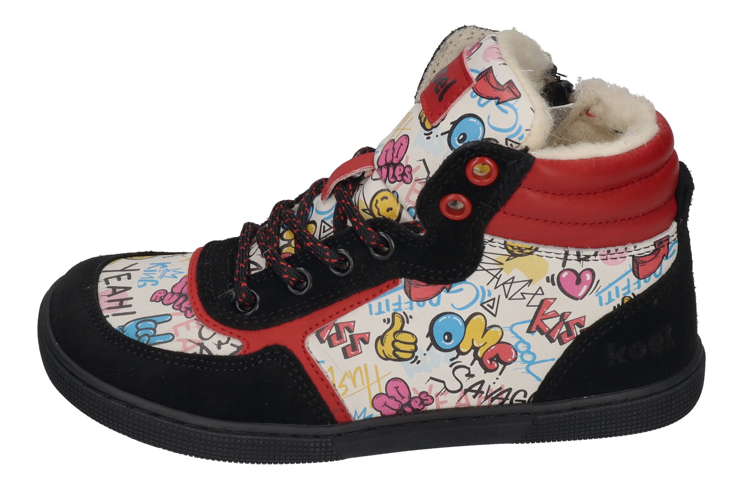 KOEL Barefoot Teenager Sneakers DANISH NAPPA coral