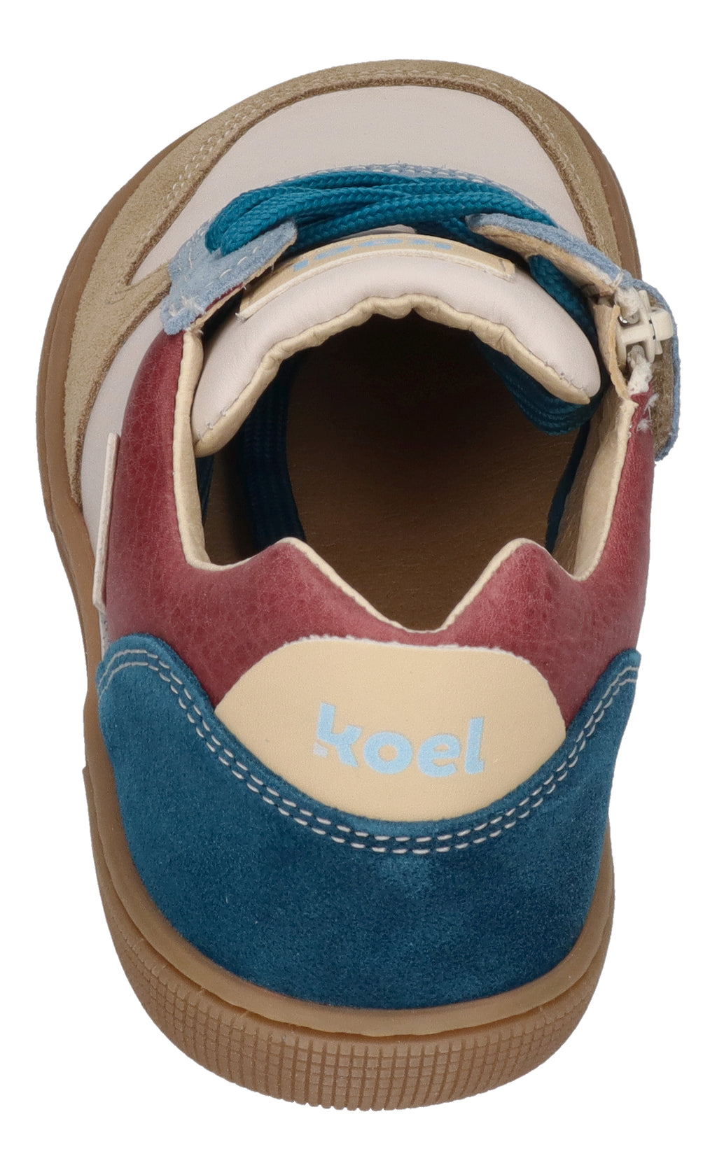 KOEL Barefoot Kinderschuhe - Sneakers DATE SUEDE beige