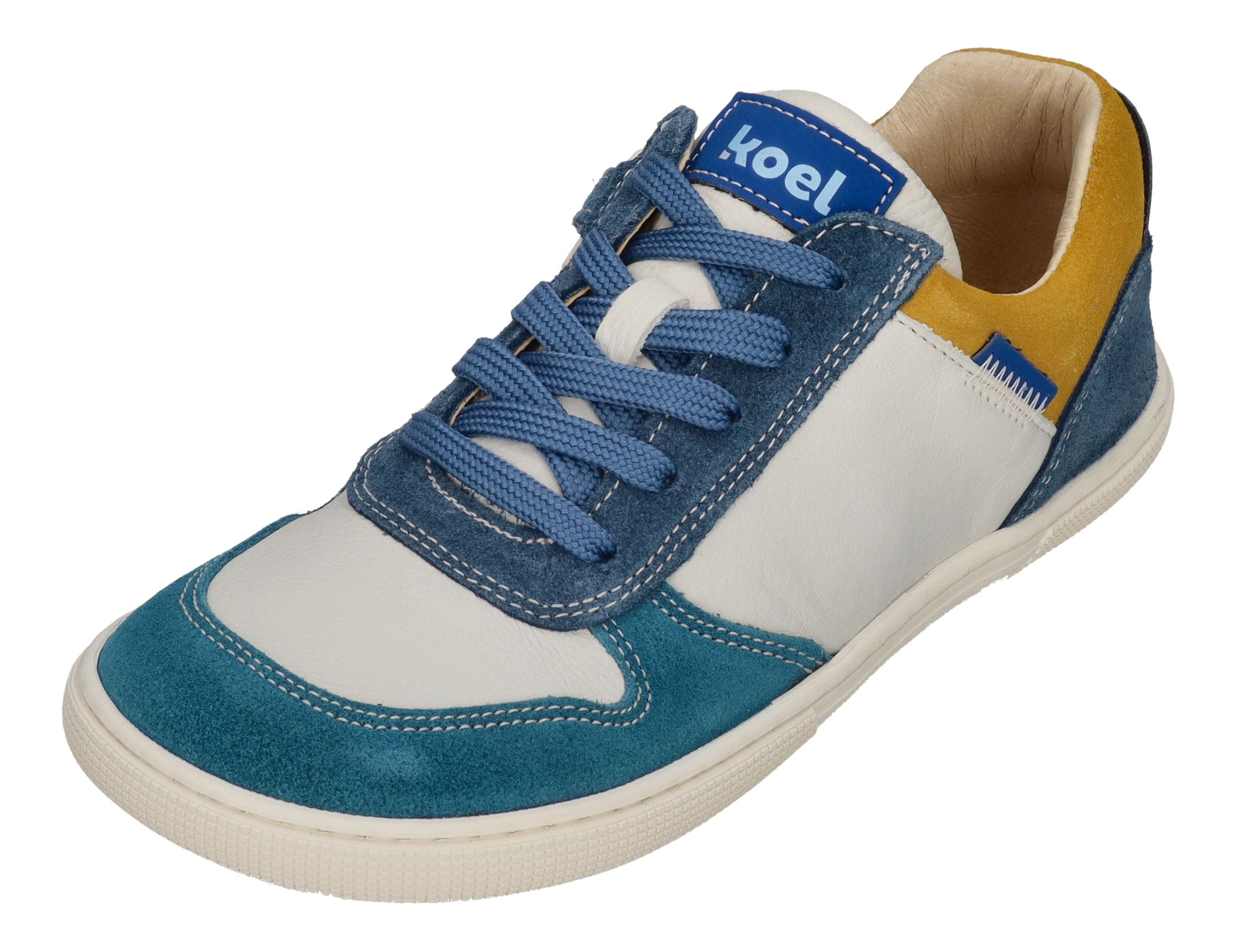 KOEL Barefoot Kinderschuhe - Sneakers DATE SUEDE yellow