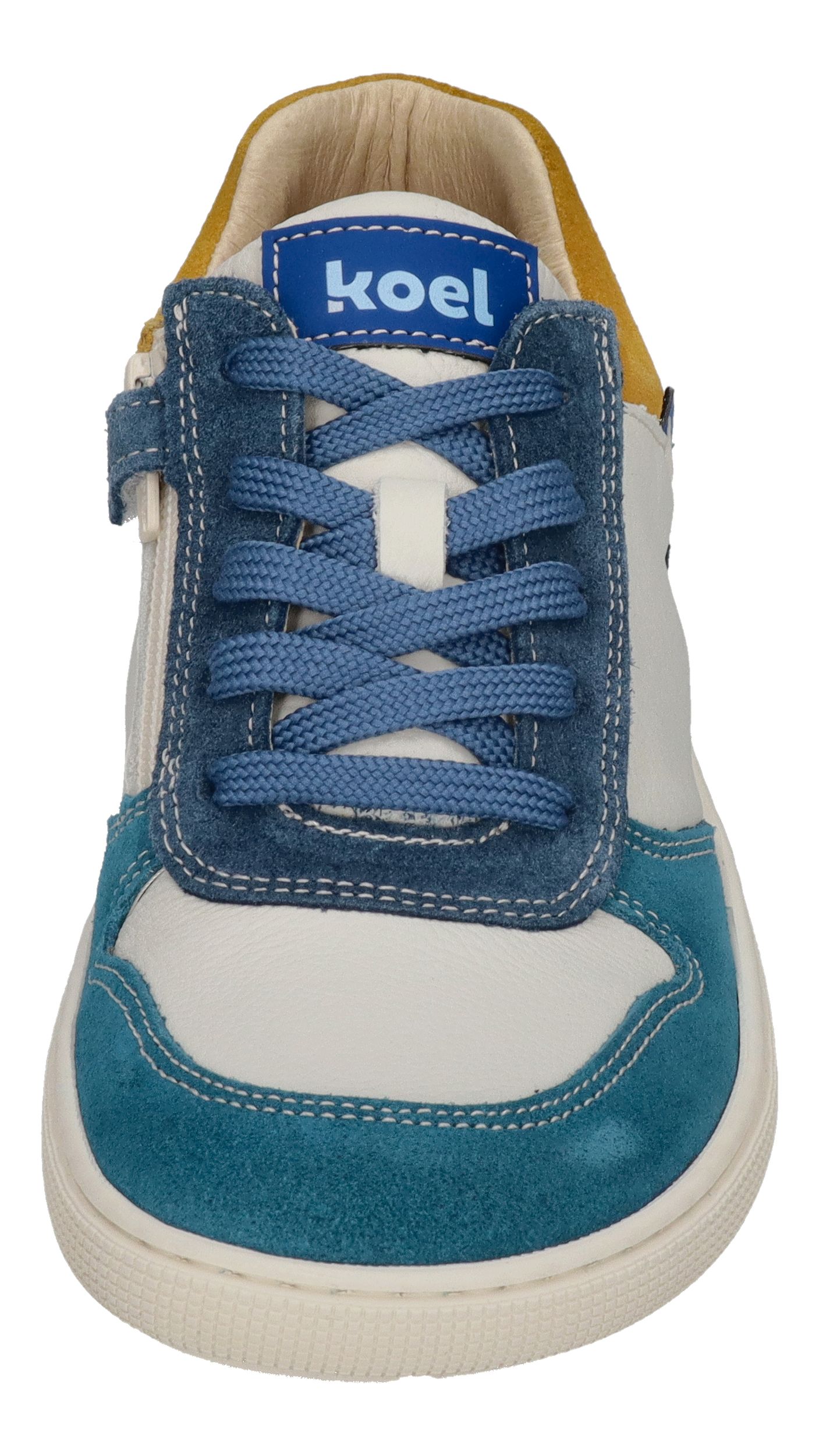 KOEL Barefoot Kinderschuhe - Sneakers DATE SUEDE yellow