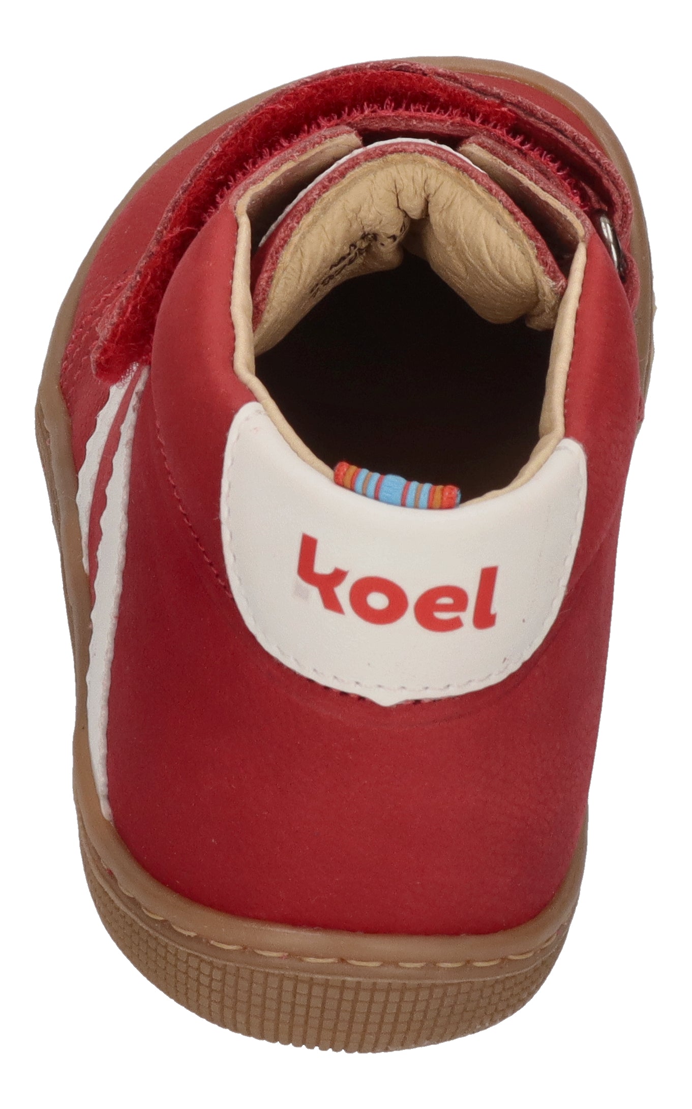 KOEL Barefoot Kinderschuhe Sneakers DAVID LEATHER red