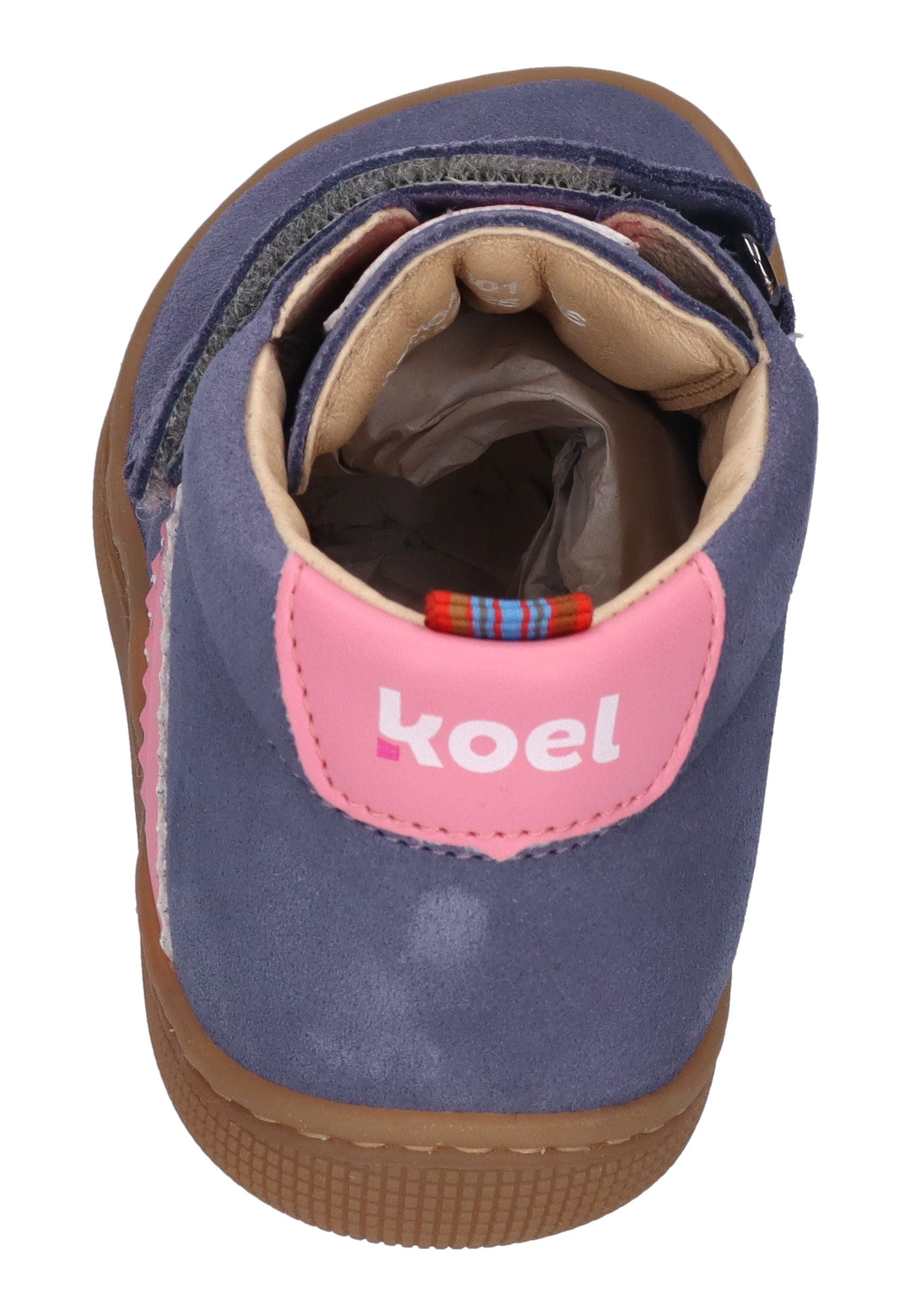 KOEL Barefoot Kinderschuhe Sneakers DAVID SUEDE lavandel