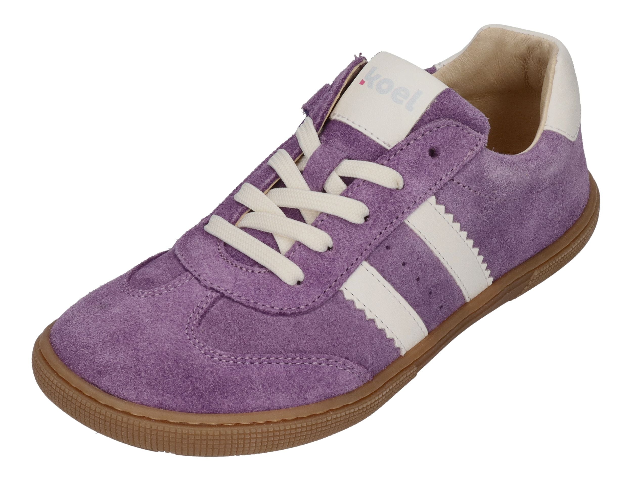 KOEL Barefoot Kinderschuhe Sneakers DECLAN SUEDE - VIOLET