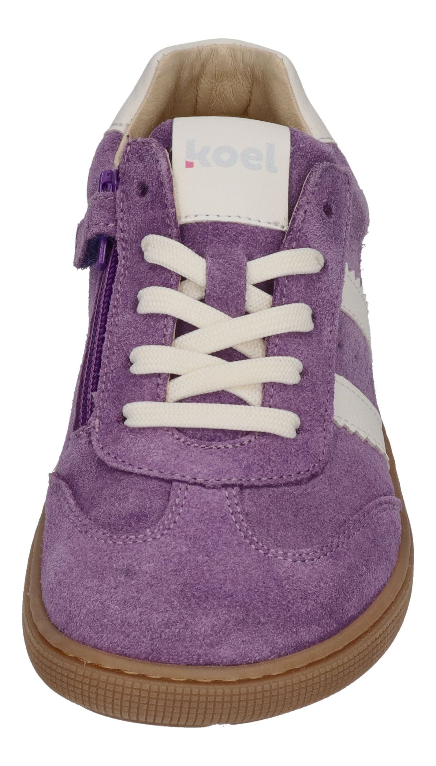 KOEL Barefoot Kinderschuhe Sneakers DECLAN SUEDE - VIOLET