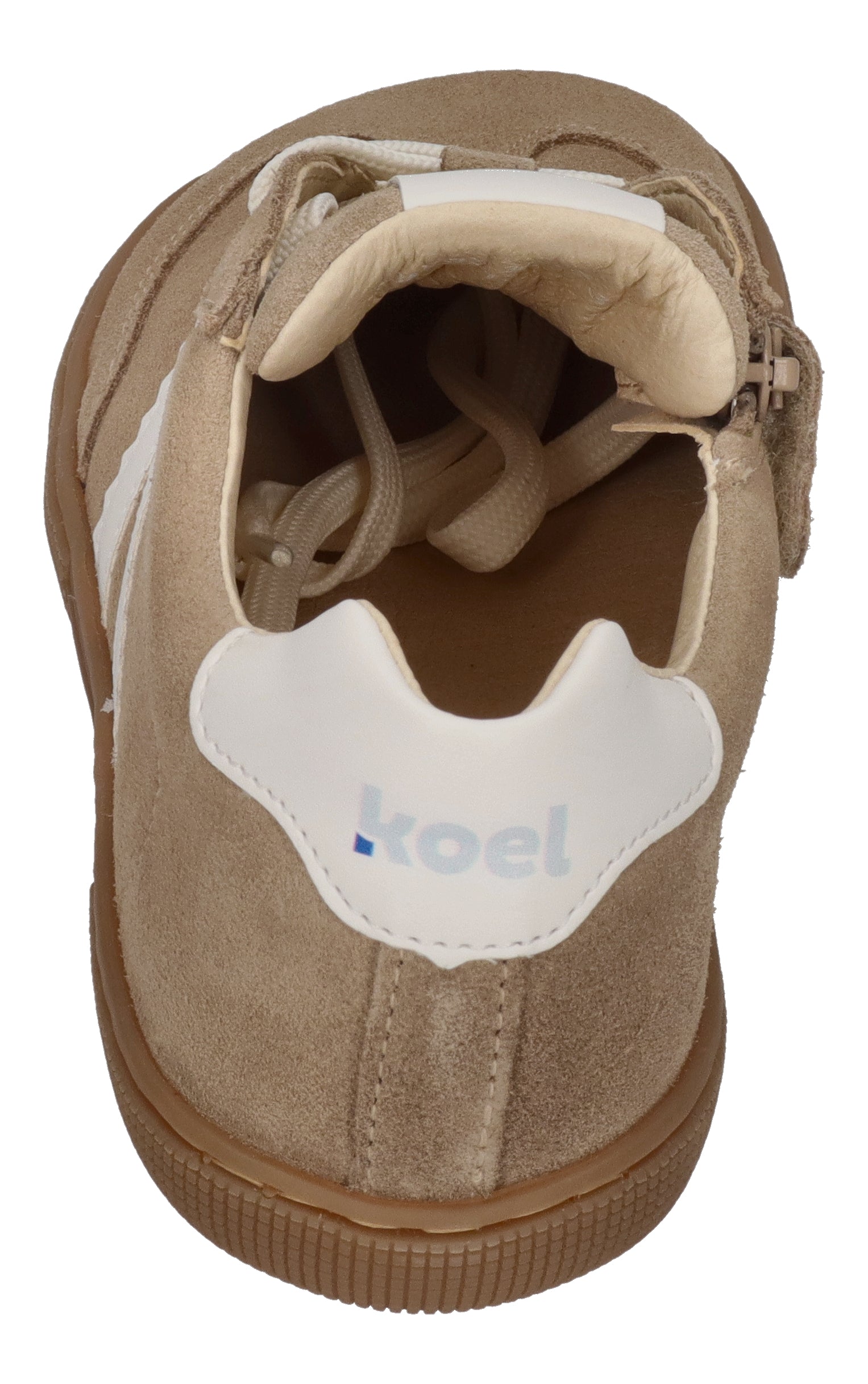 KOEL Barefoot Kinderschuhe Sneakers DECLAN SUEDE beige