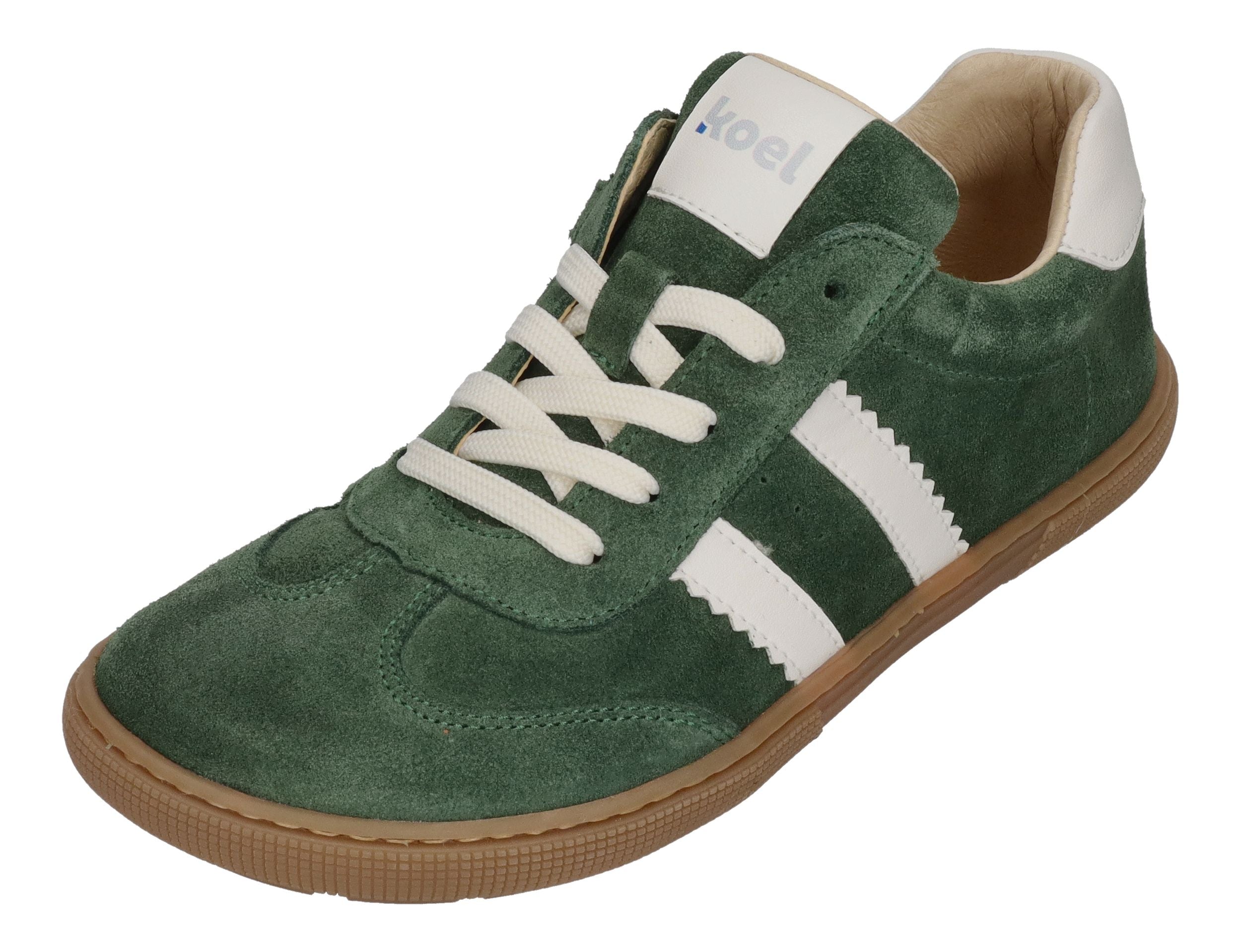 KOEL Barefoot Kinderschuhe Sneakers DECLAN SUEDE green