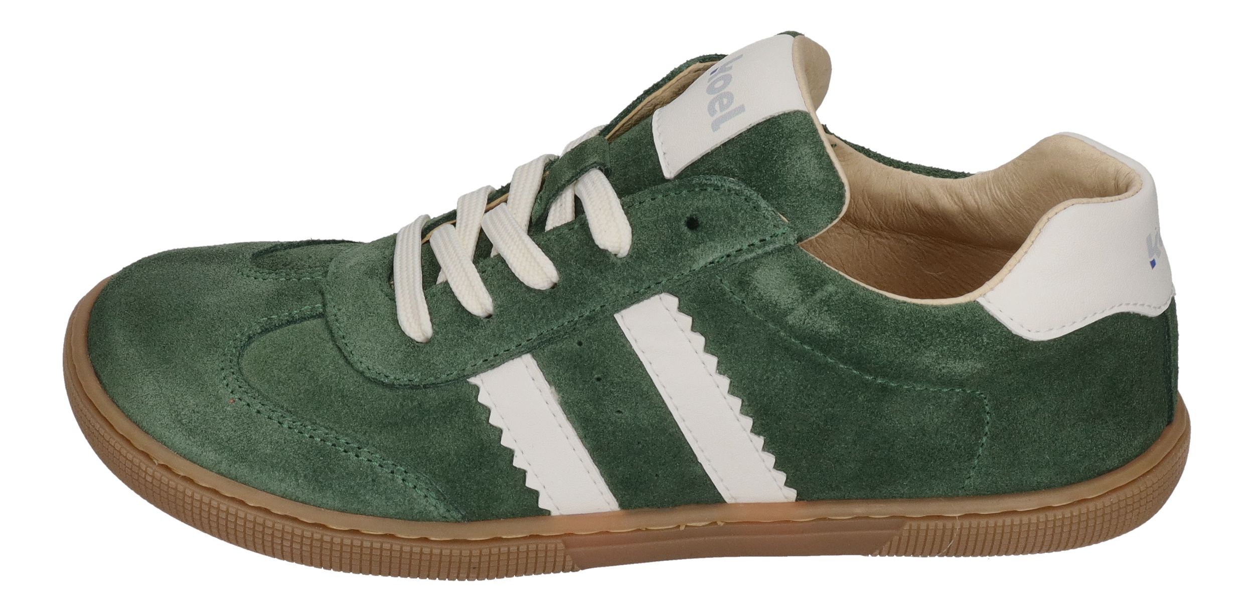 KOEL Barefoot Kinderschuhe Sneakers DECLAN SUEDE green