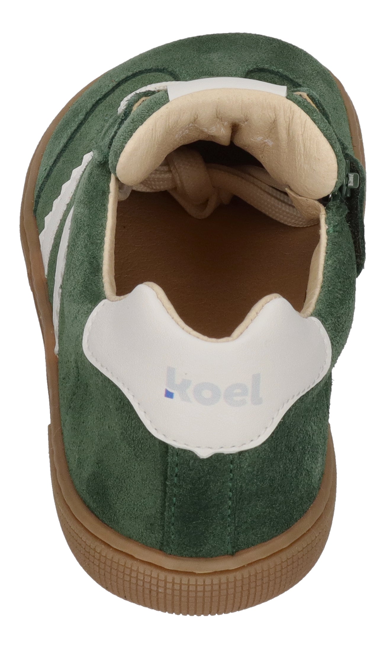 KOEL Barefoot Kinderschuhe Sneakers DECLAN SUEDE green