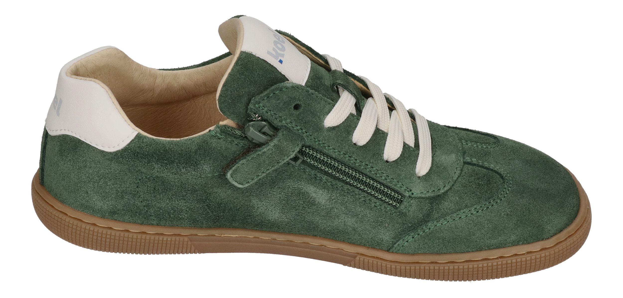 KOEL Barefoot Kinderschuhe Sneakers DECLAN SUEDE green