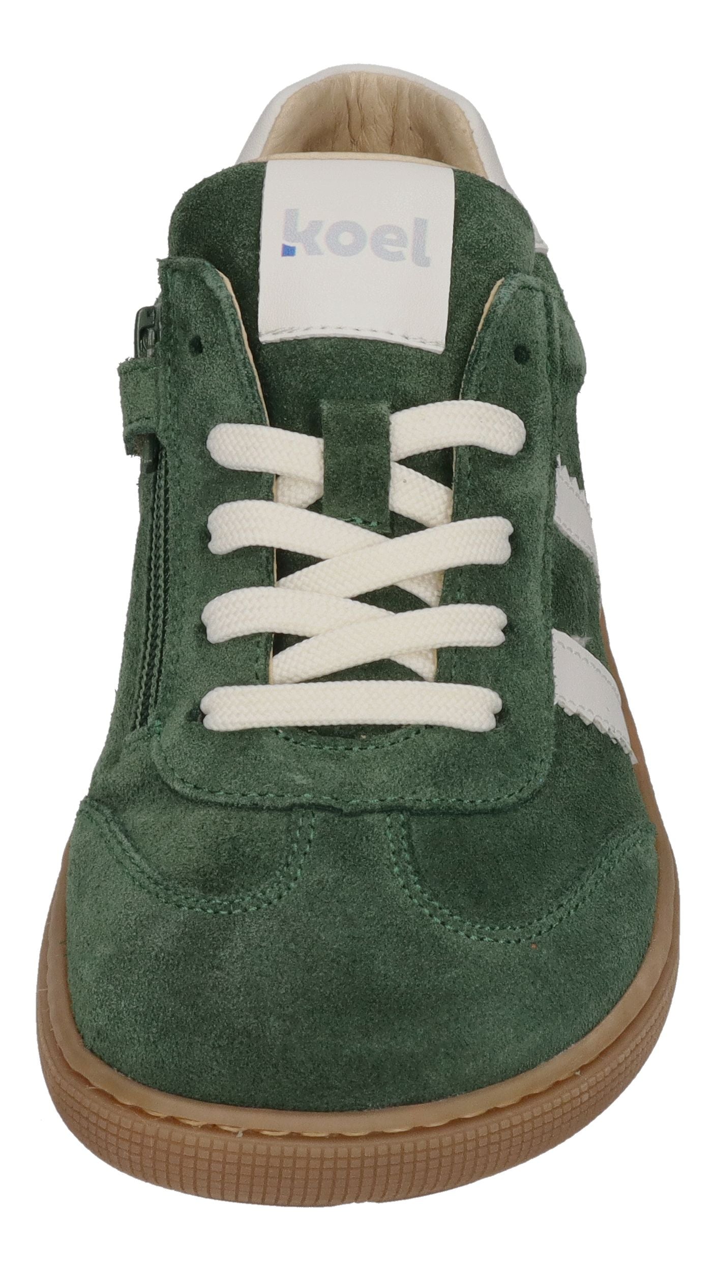 KOEL Barefoot Kinderschuhe Sneakers DECLAN SUEDE green