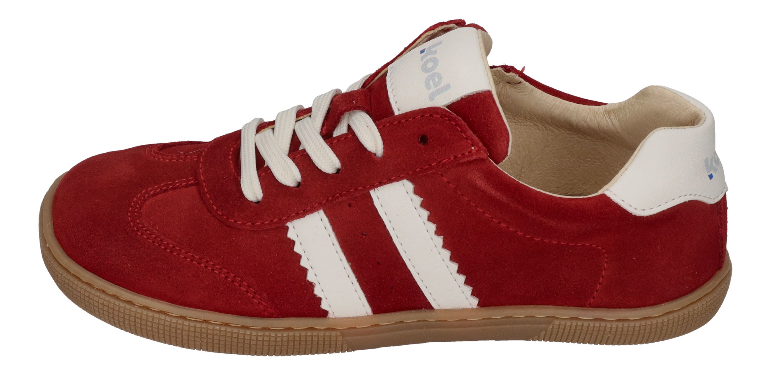 KOEL Barefoot Sneakers für Teenager DECLAN SUEDE red