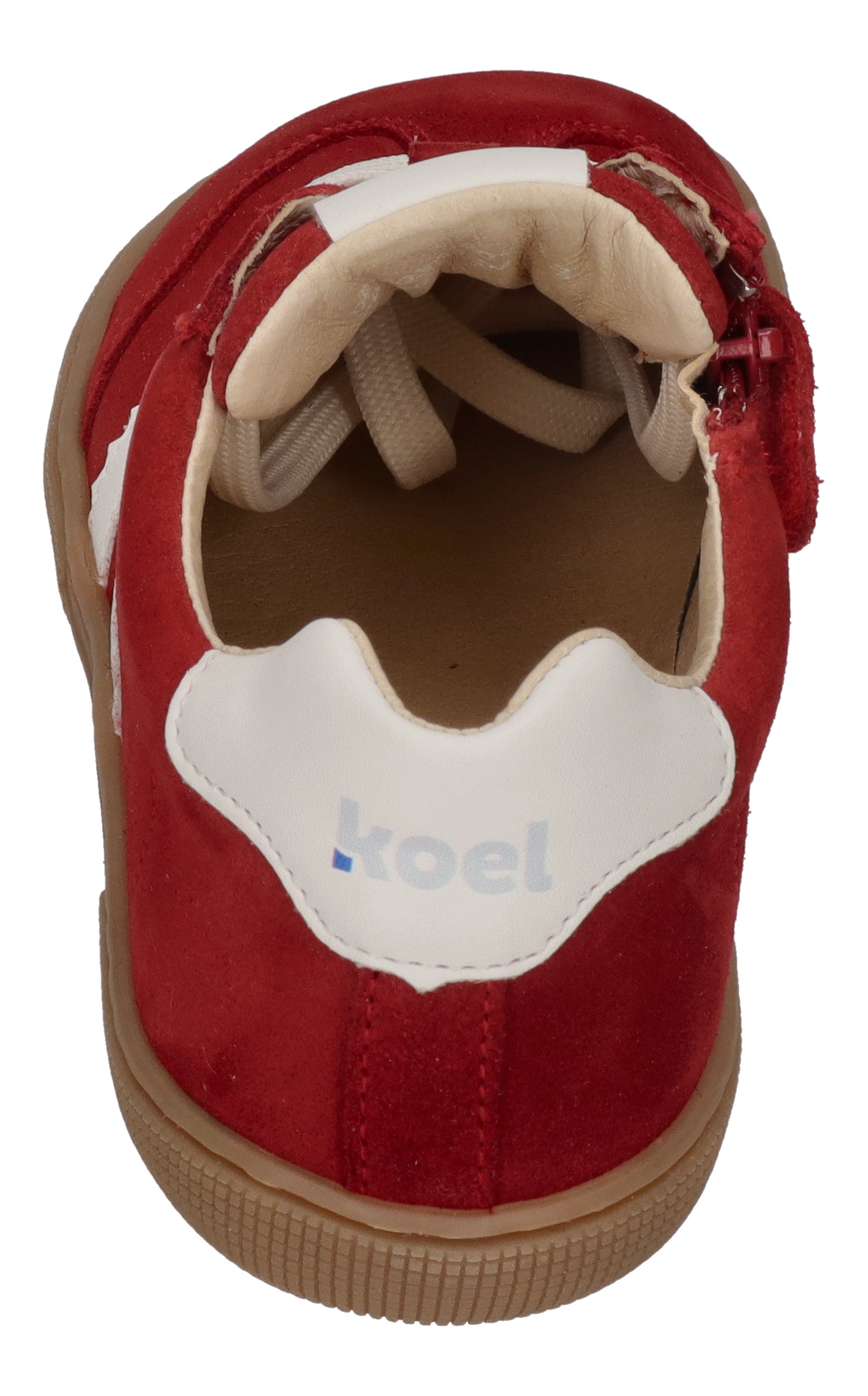 KOEL Barefoot Kinderschuhe Sneakers DECLAN SUEDE red