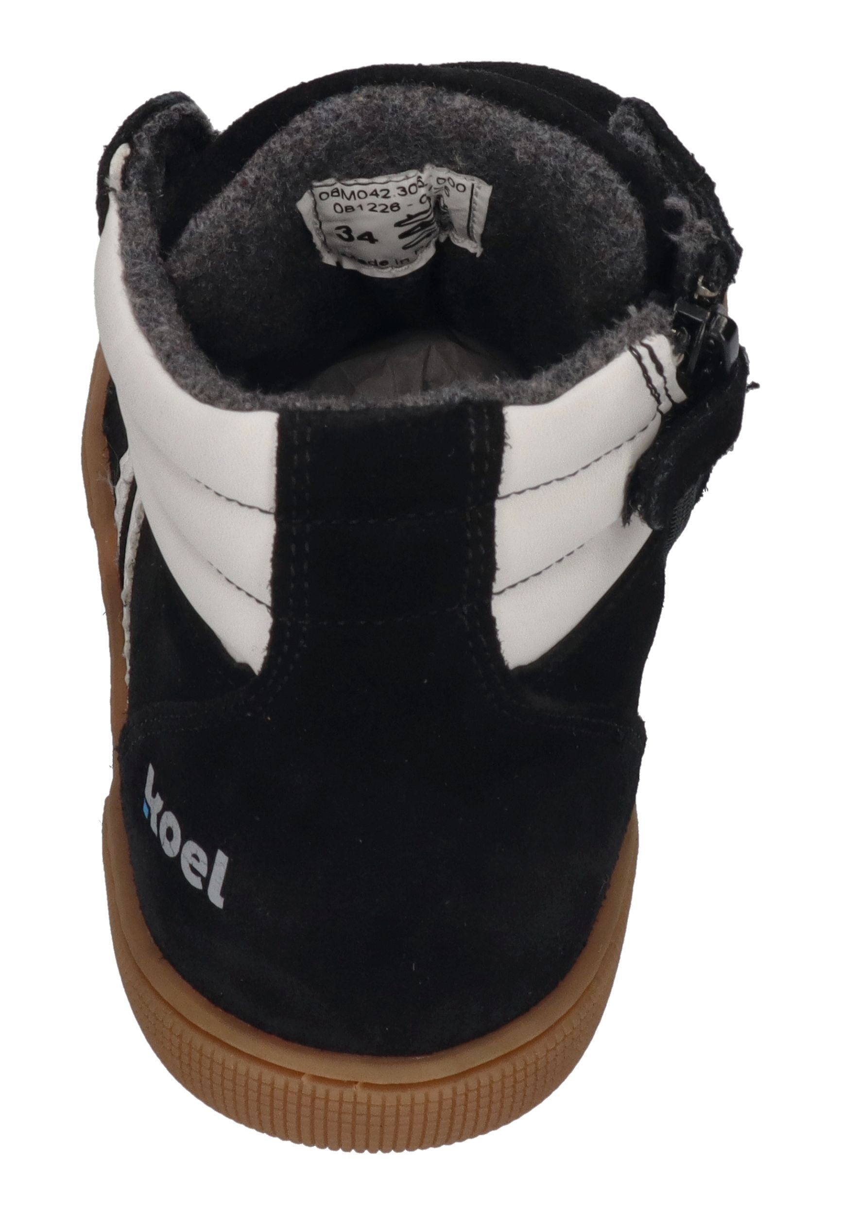 KOEL Barefoot Kinderschuhe Sneakers DREW MERINO black