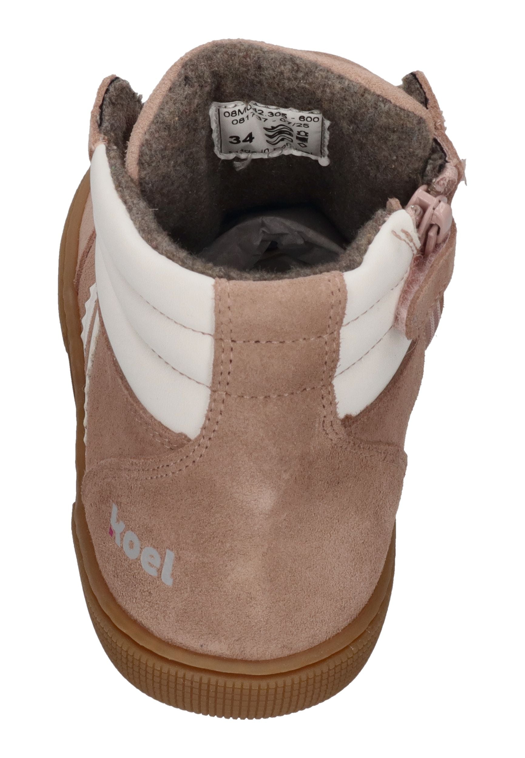 KOEL Barefoot Kinderschuhe Sneakers DREW MERINO old pink