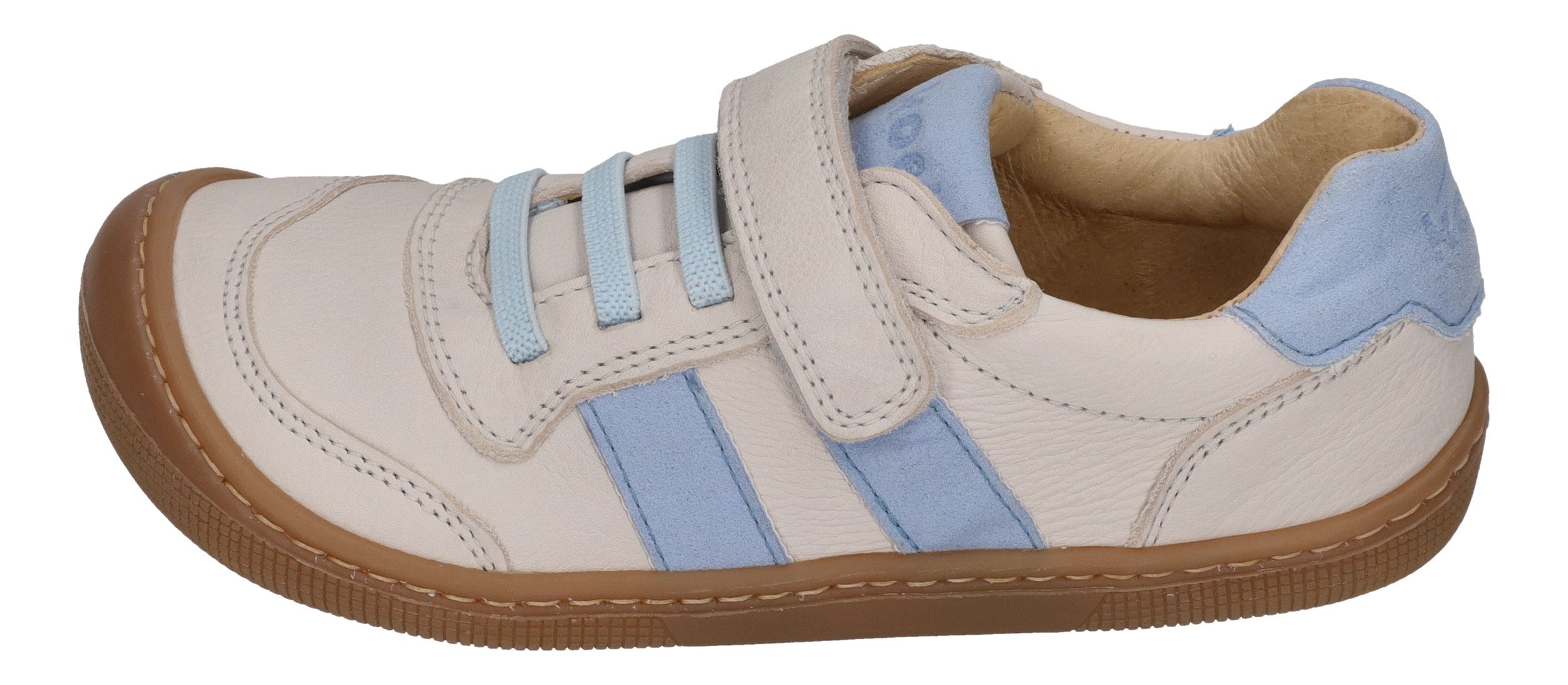KOEL Barefoot Kinderschuhe Sneakers DYLAN LEATHER light bege