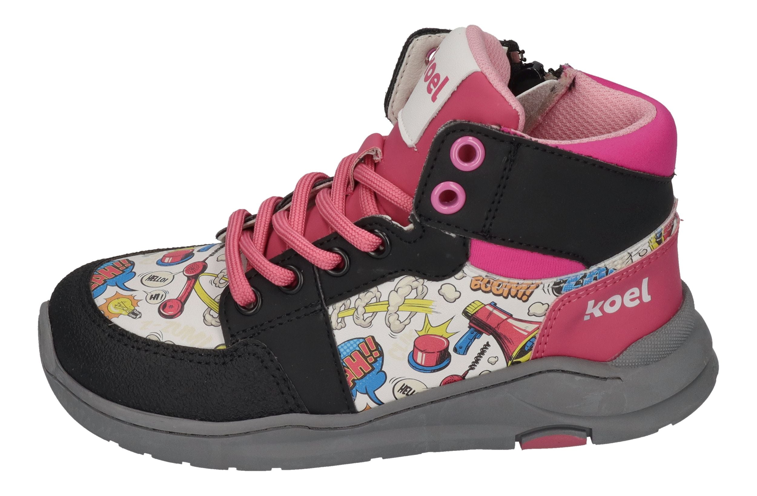 KOEL Barefoot Kinderschuhe - Sneakers SAMY - fuchsia