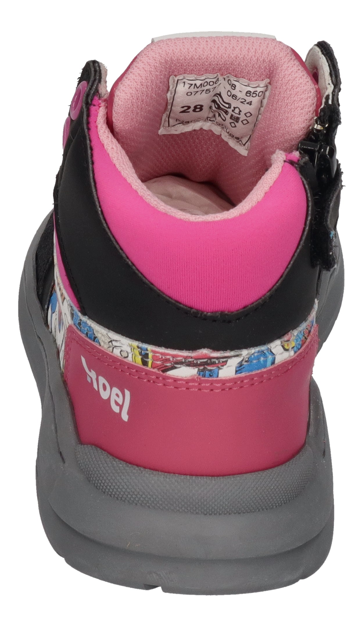 KOEL Barefoot Kinderschuhe - Sneakers SAMY - fuchsia