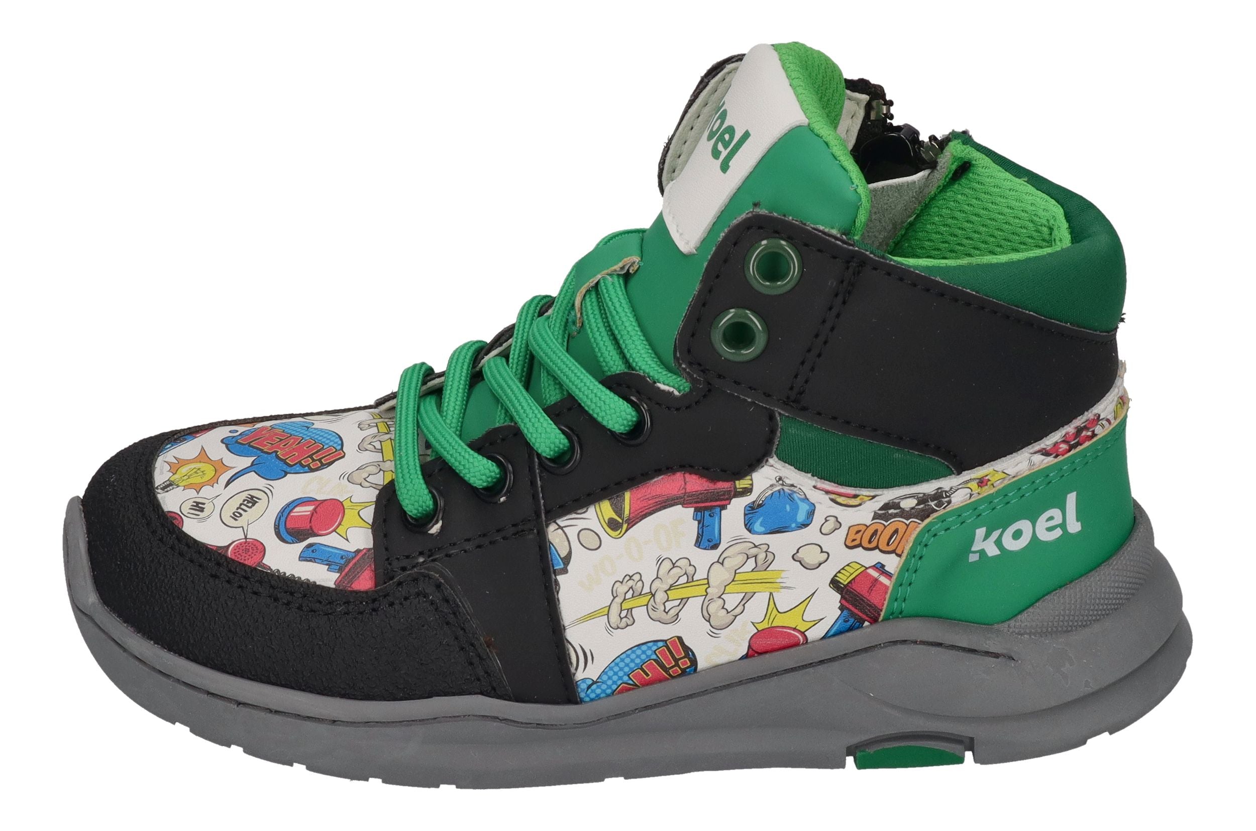 KOEL Barefoot Kinderschuhe - Sneakers SAMY - green