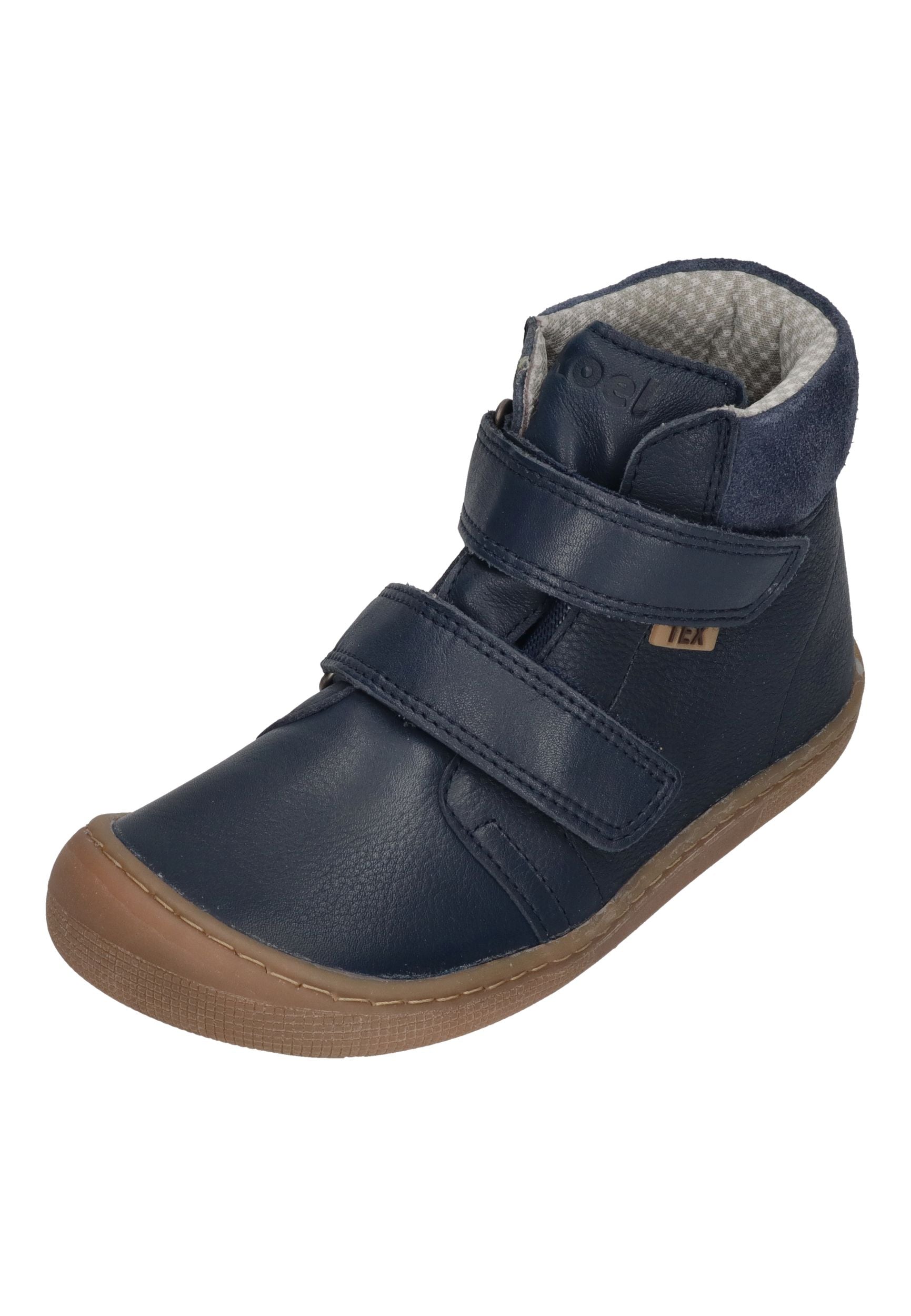 KOEL Barefoot Kinderstiefel - DARVO NAPPA - blue