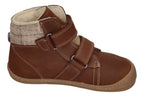 KOEL Barefoot Kinderstiefel - DEAN 2.0 WP WOOL - chocolate