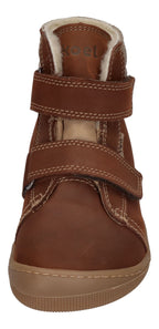 KOEL Barefoot Kinderstiefel - DEAN 2.0 WP WOOL - chocolate