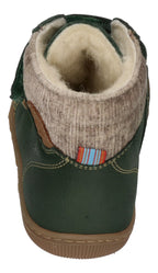 KOEL Barefoot Kinderstiefel - DEAN 2.0 WP WOOL - green
