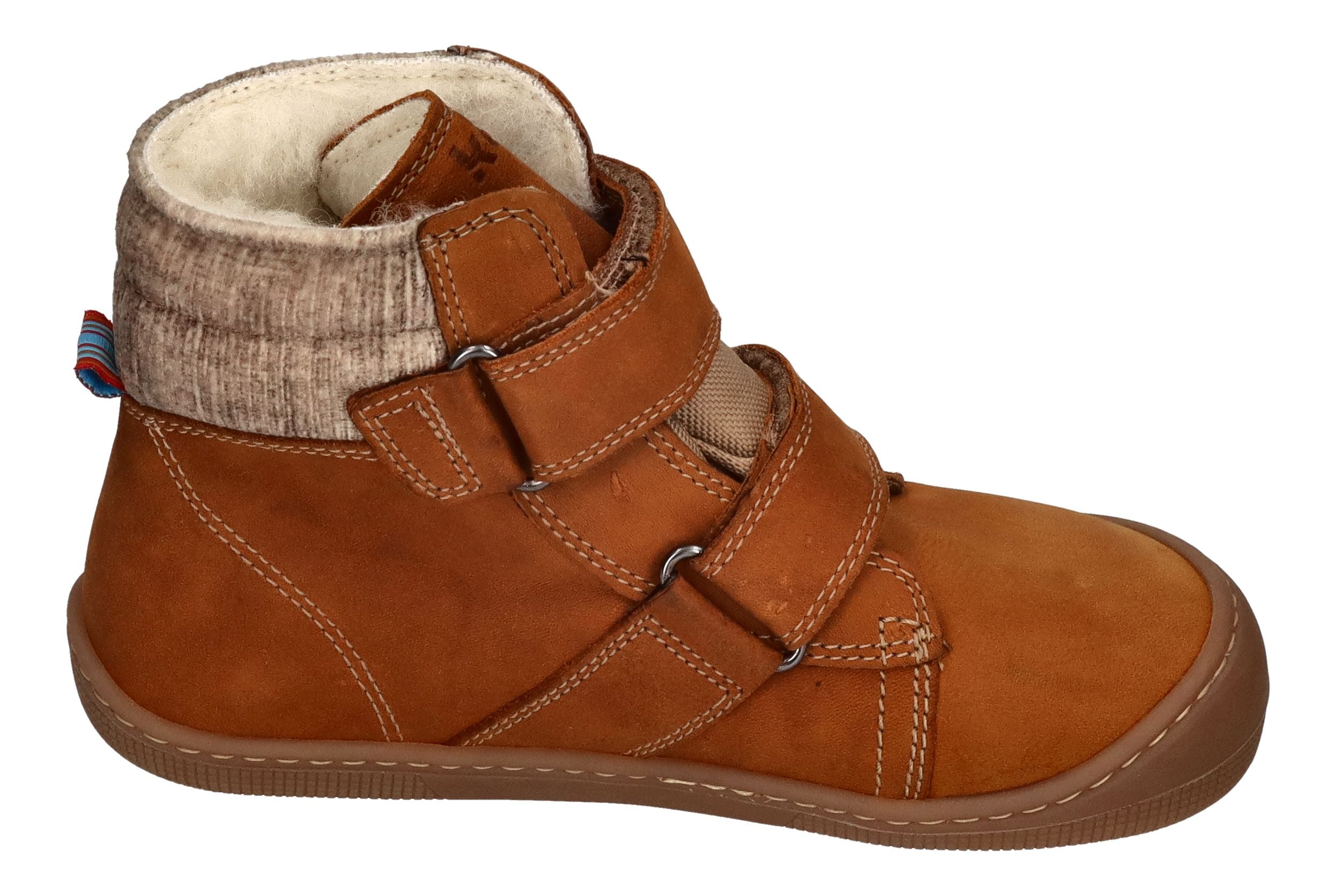 KOEL Barefoot Kinderstiefel - DEAN 2.0 WP WOOL - miel