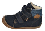 KOEL Barefoot Kinderstiefel - DEAN 2.0 WP WOOL - navy