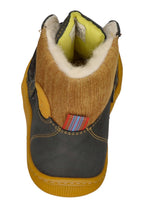 KOEL Barefoot Kinderstiefel - DEAN WOOL - dark grey
