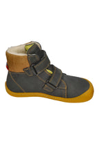 KOEL Barefoot Kinderstiefel - DEAN WOOL - dark grey