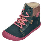 KOEL Barefoot Kinderstiefel - DEEMER 2.0 WP WOOL - turquoise