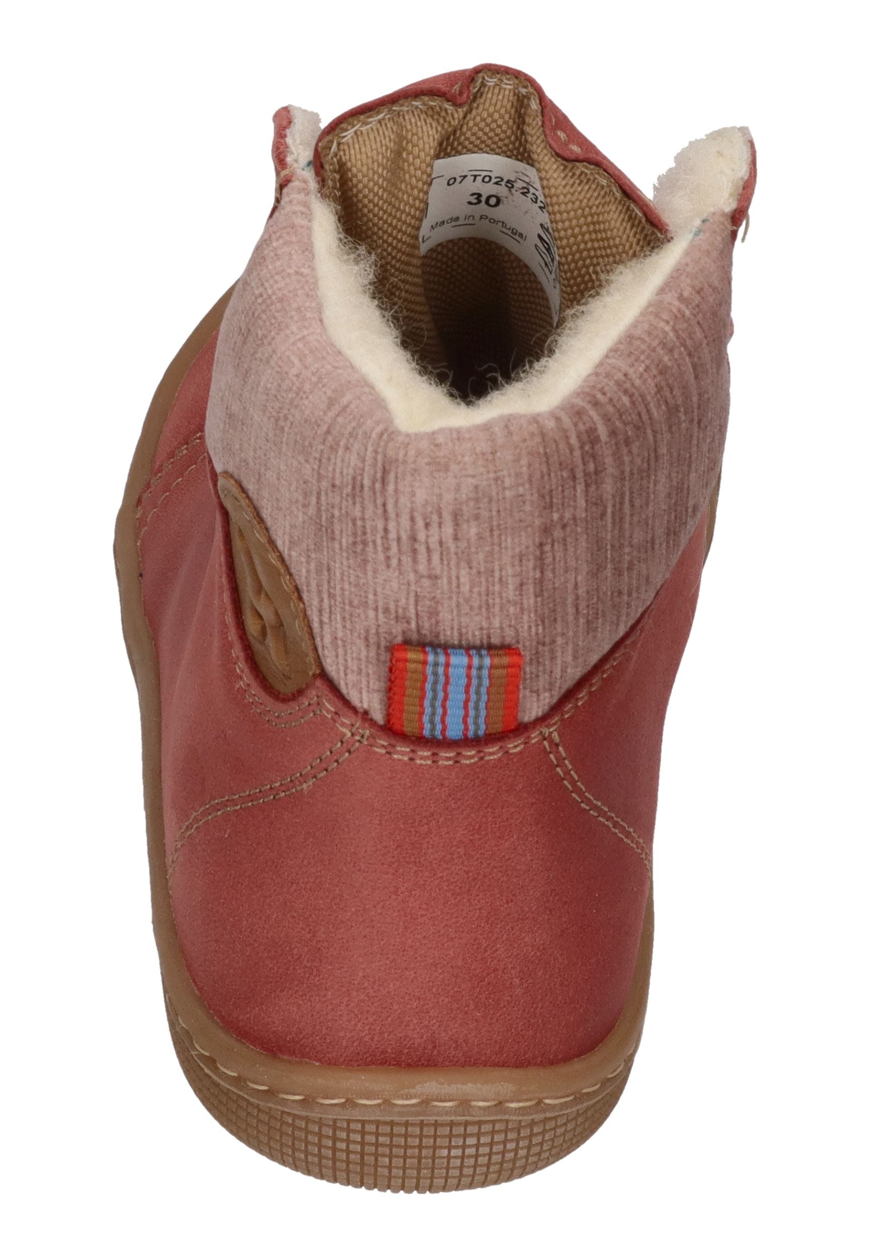 KOEL Barefoot Kinderstiefel - DEEMER WOOL 07T025 - old pink