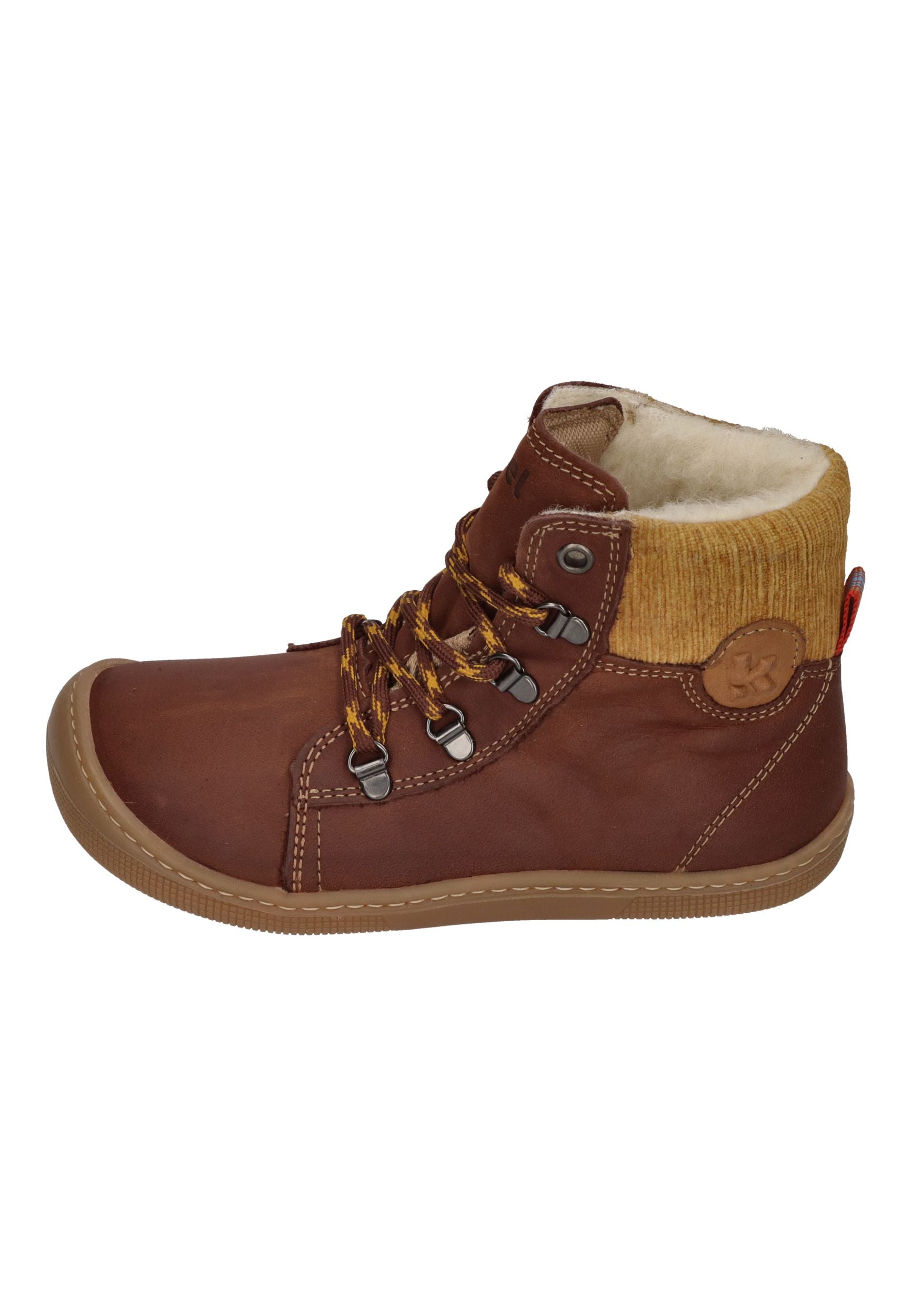 KOEL Barefoot Kinderstiefel - DEEMER WOOL - chocolate