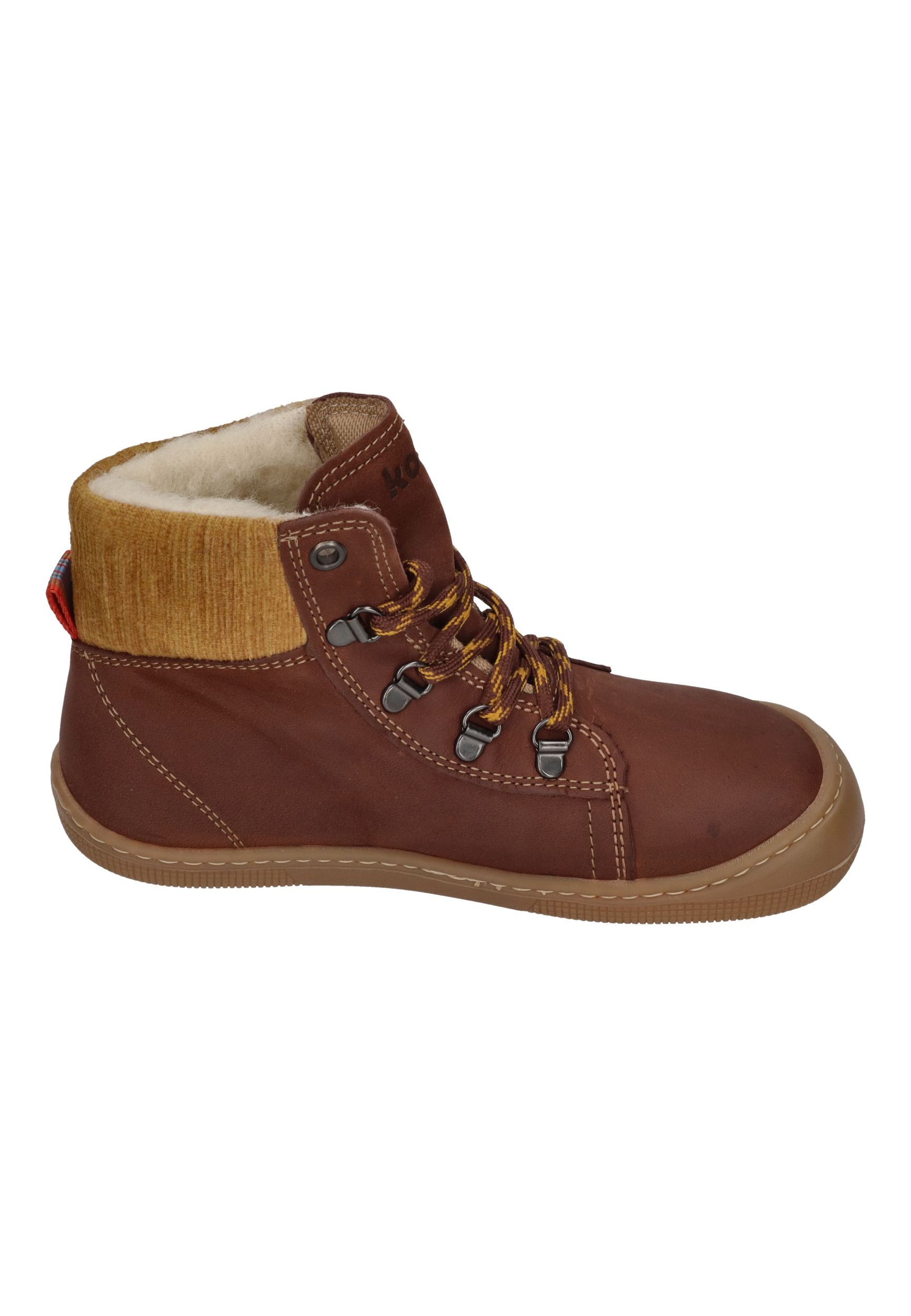 KOEL Barefoot Kinderstiefel - DEEMER WOOL - chocolate