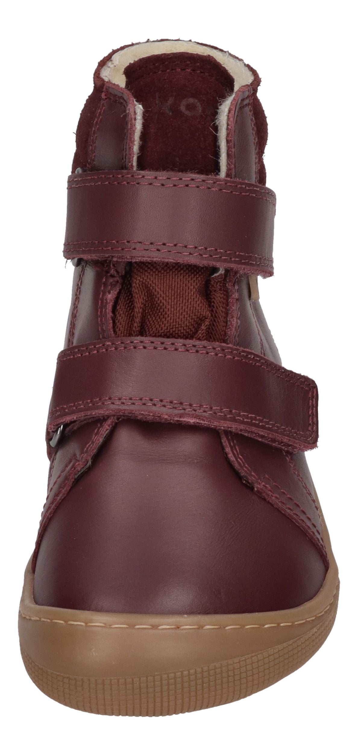 KOEL Barefoot Kinderstiefel - DEMIL NAPA WP WOOL - bordo