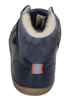 KOEL Barefoot Kinderstiefel - EMIL NAPA WOOL - blue