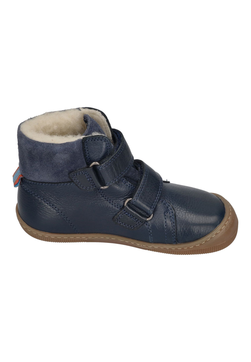 KOEL Barefoot Kinderstiefel - EMIL NAPA WOOL - blue