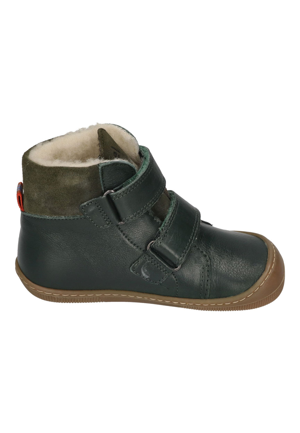 KOEL Barefoot Kinderstiefel - EMIL NAPA WOOL - green